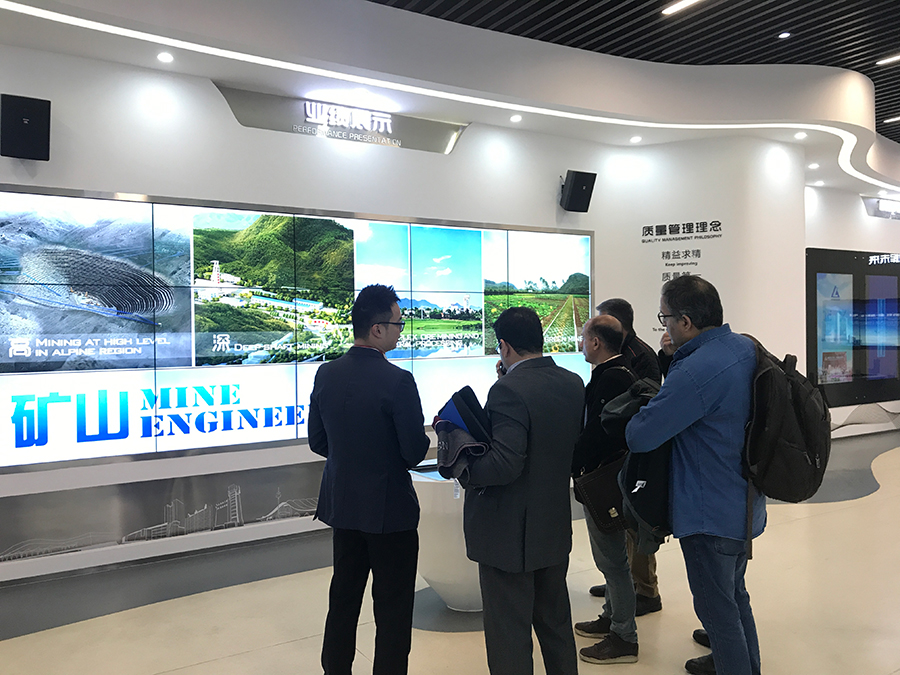 Accompanying-customer-to-visit-Mining-Engineering-Company