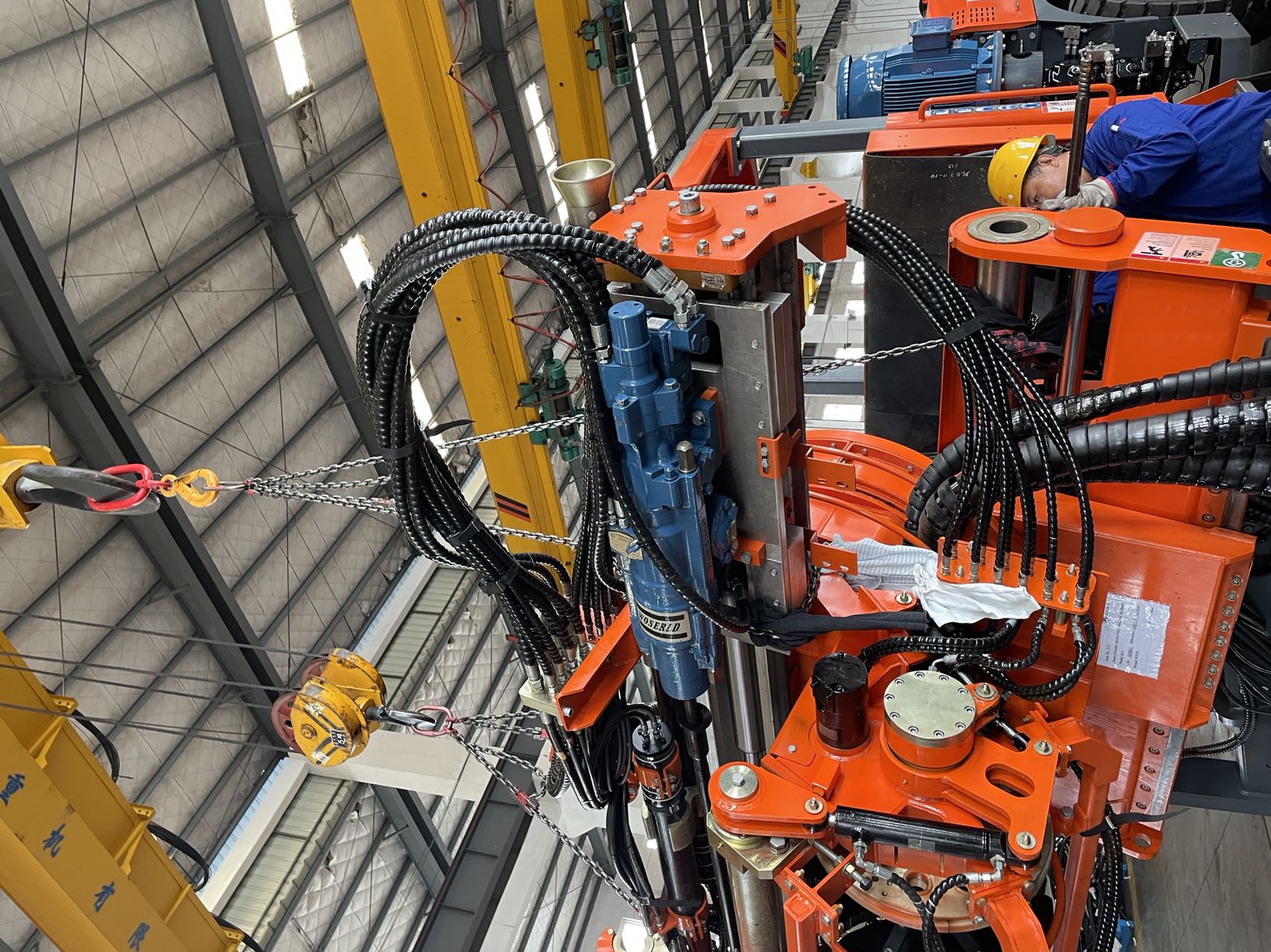 Production Drilling Rig Dissassembled